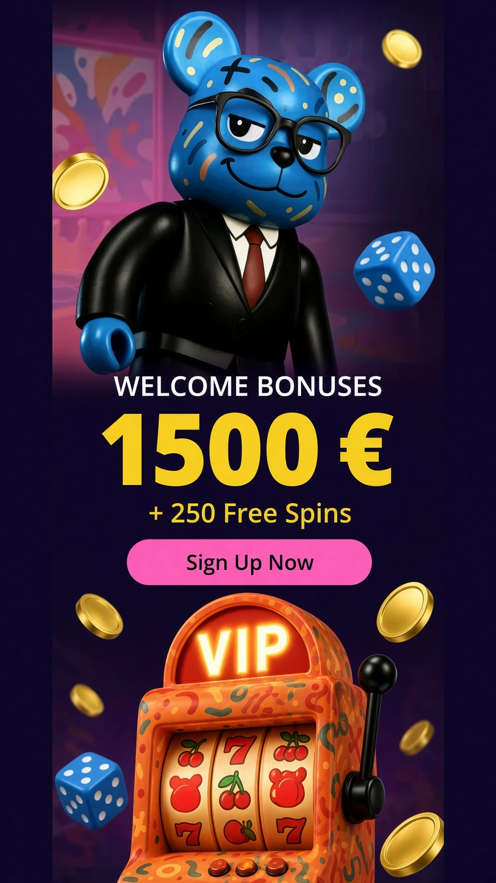 Teddy slot affiliate-landingspagina voorbeeld